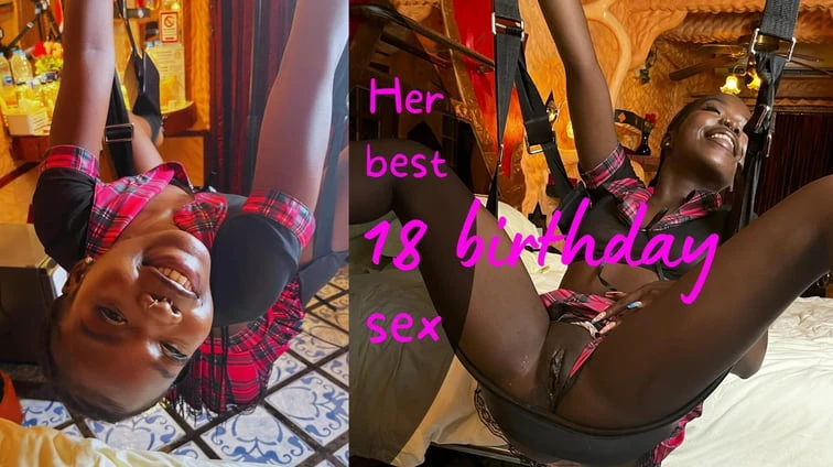 Best Birthday Ever Young Ebony Beauty In A Love Motel VR