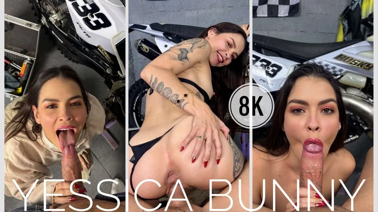 Amazing Sex With Yessica In The Garage