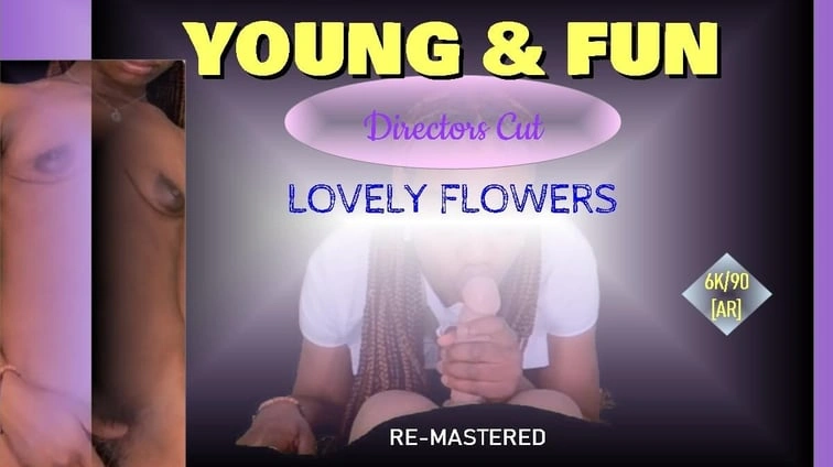 Young & Fun - Petite Ebony Blowjob and Riding [Remastered] [Passthrough] VR Adult Videos