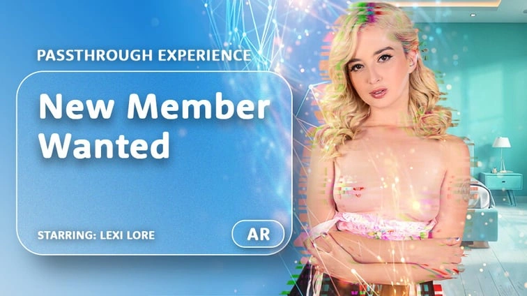 New Member Wanted Passthrough VR Adult Videos