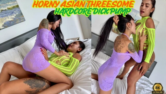 Horny Asian Threesome Hardcore Dick PUMP VR Adult Videos