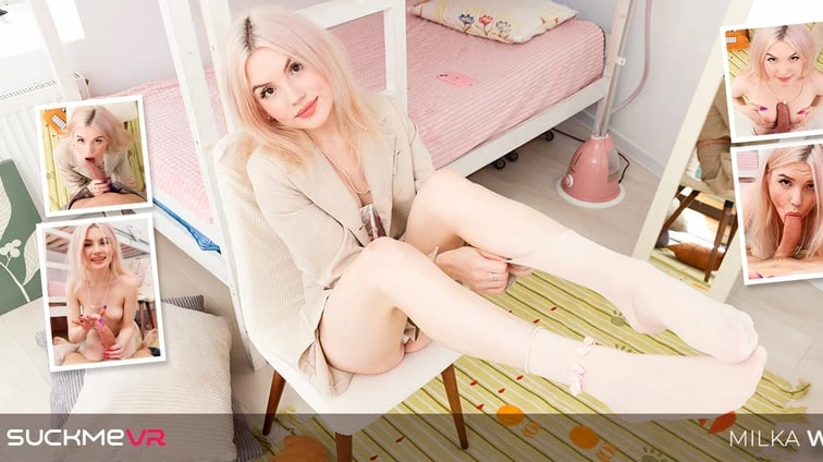 Perfect Blonde Doll Milka Way And Her Heavenly Sex Skills VR Adult Videos