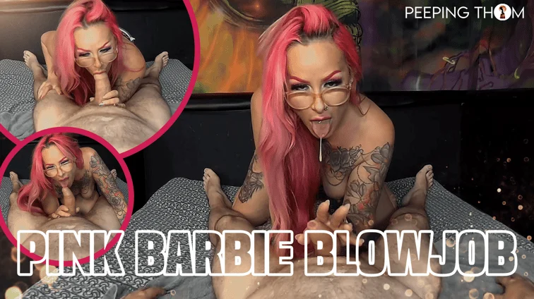 Sammie Thomas Pink Barbie Blowjob