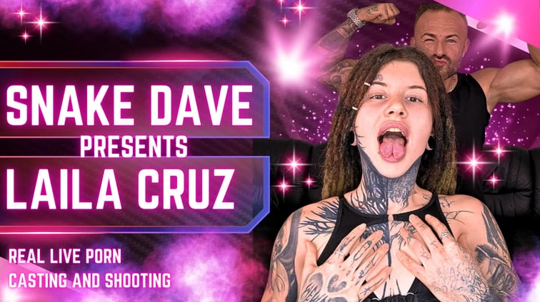 Snake Dave's Porno Casting with Laila Cruz VR Adult Videos