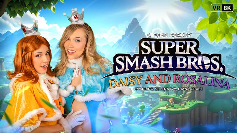 Super Smash Bros Daisy And Rosalina A Porn Parody VR Adult Videos