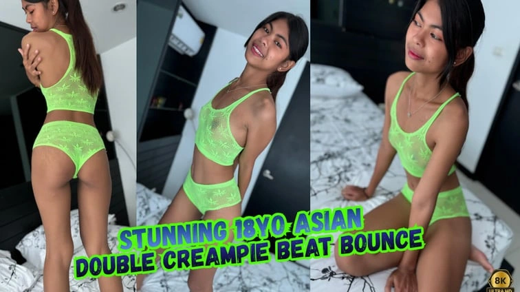 Stunning 18Yo Asian Double Creampie Vr Pmv VR Adult Videos